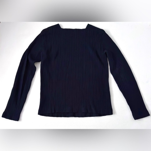 John Malkovich Spring/Summer 2017 collection Square Neck Fisherman Sweater Navy - Picture 12 of 12